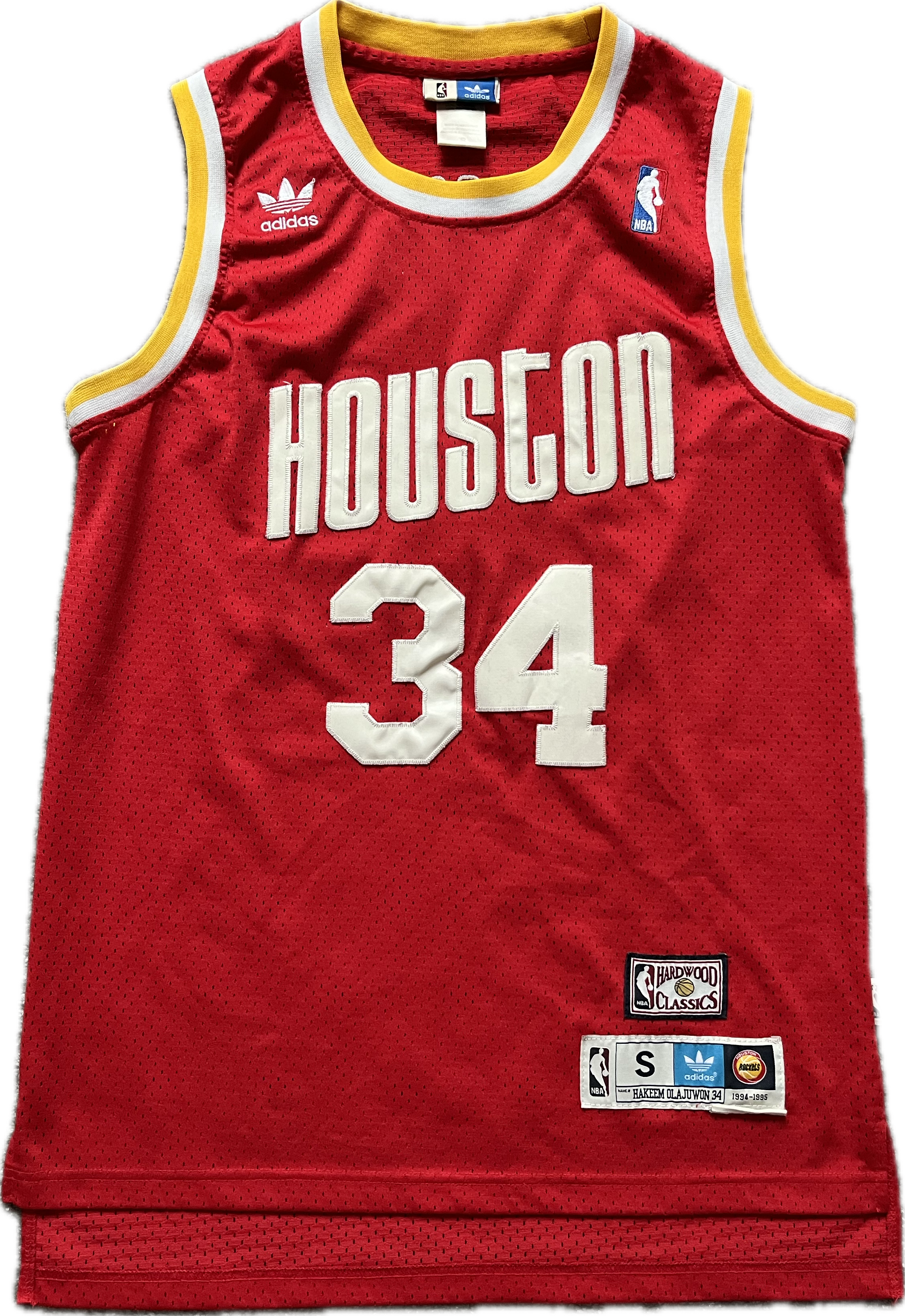 Houston Rockets 1994/1995 Away Olajuwon (S) HWC