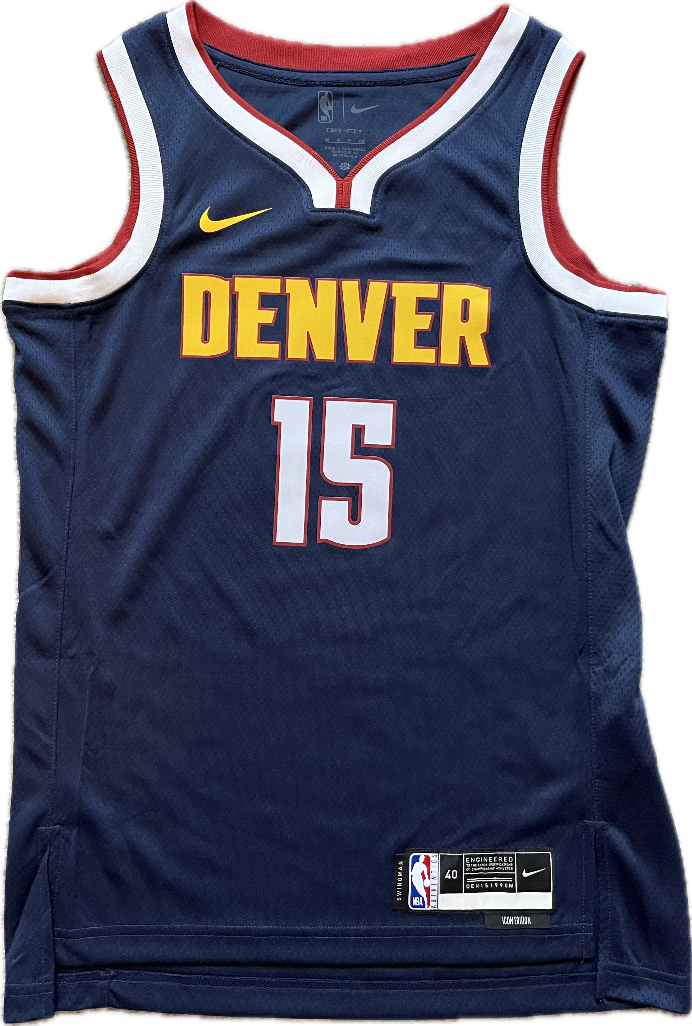 Denver Nuggets 2018/2024 Away Jokic (S)