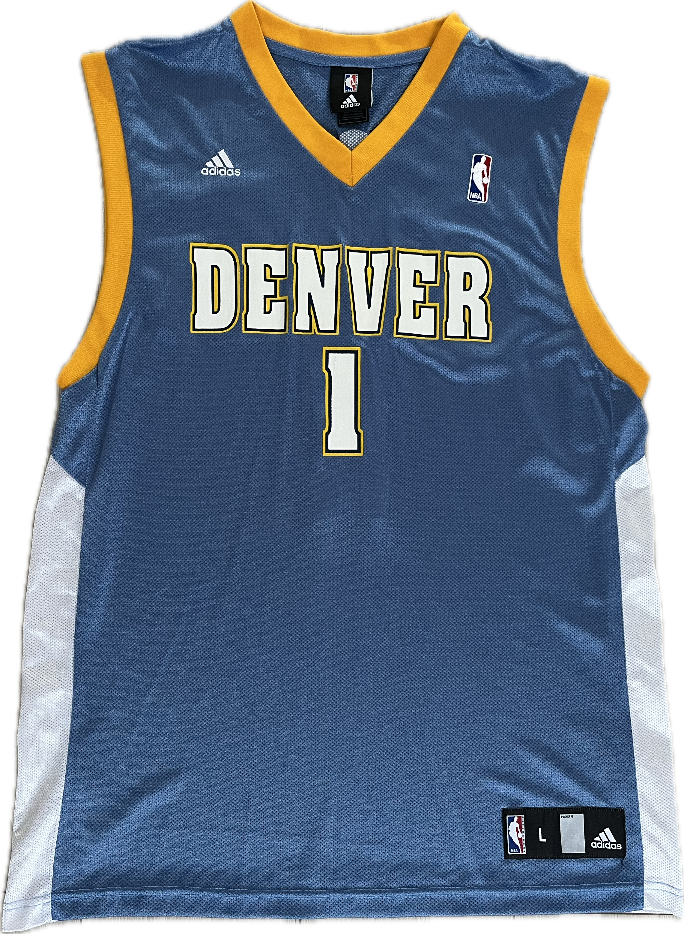 Denver Nuggets 2008/2010 Away JR Smith (L)