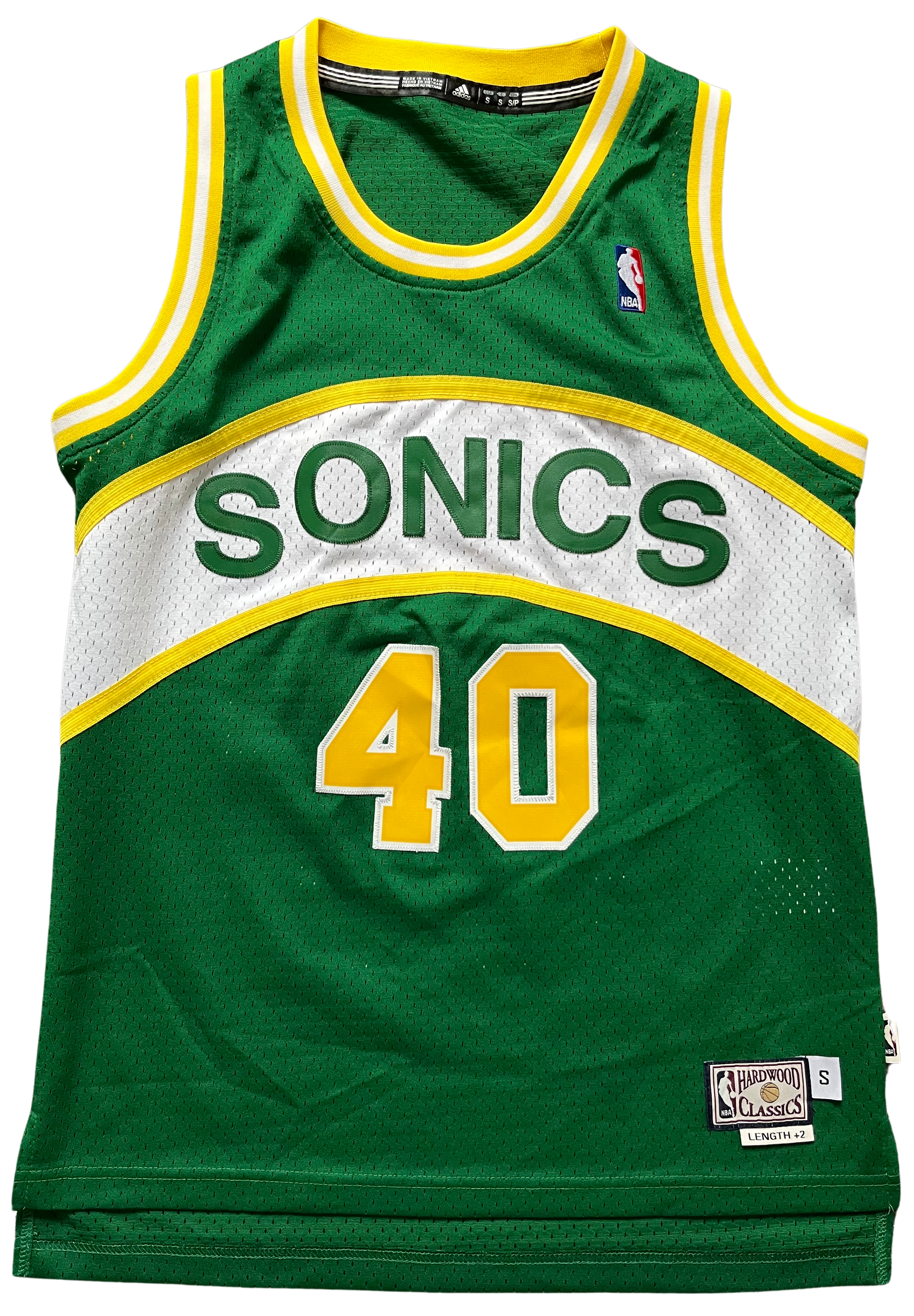 Seattle Supersonics 1989/1990 Away Kemp (S) HWC