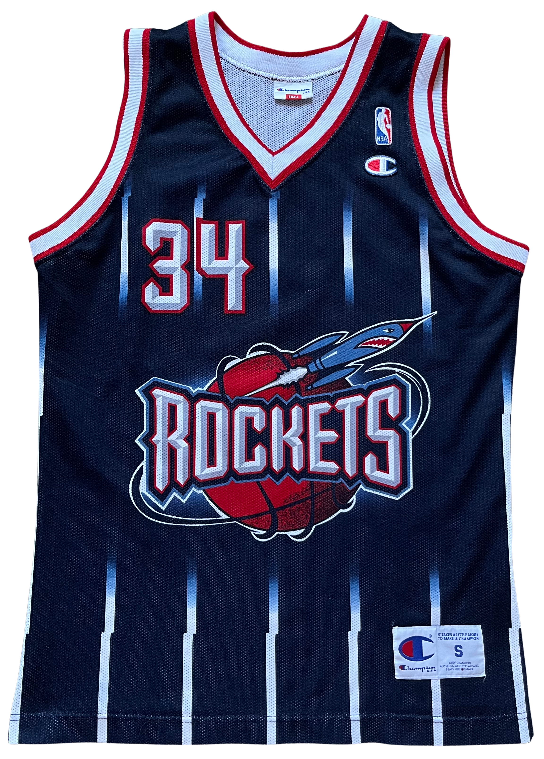Houston Rockets 1995/2001 Away Olajuwon (S)