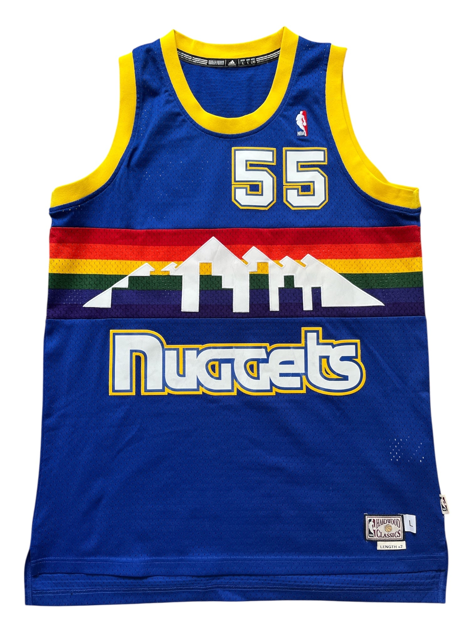 Denver Nuggets 1991/1993 Away Mutumbo (L) HWC