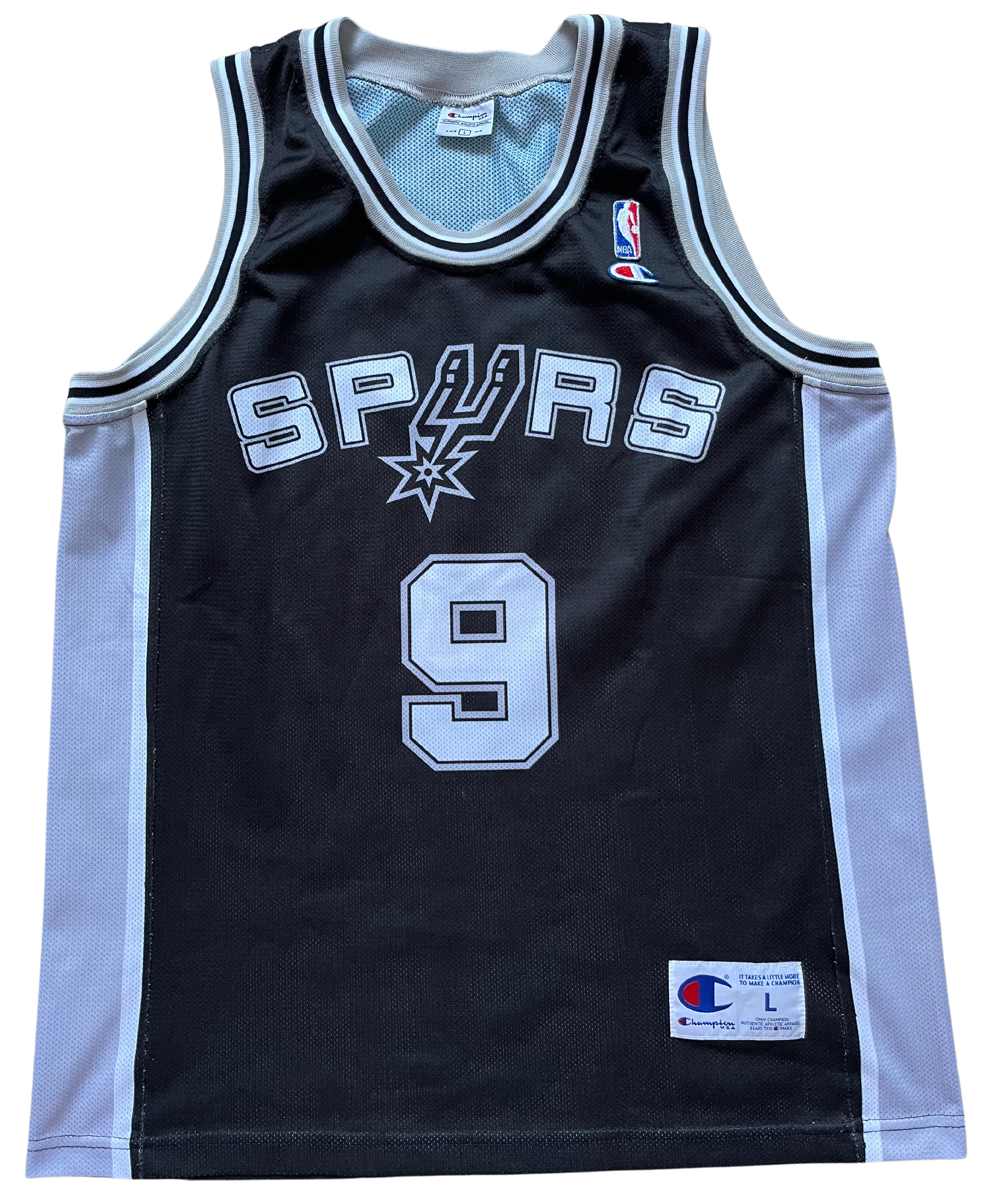 San Antonio Spurs 2002/2010 Away Parker (L)