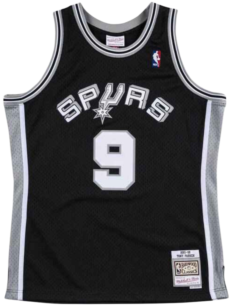 San Antonio Spurs 2001/2002 Away Parker (2XL) HWC