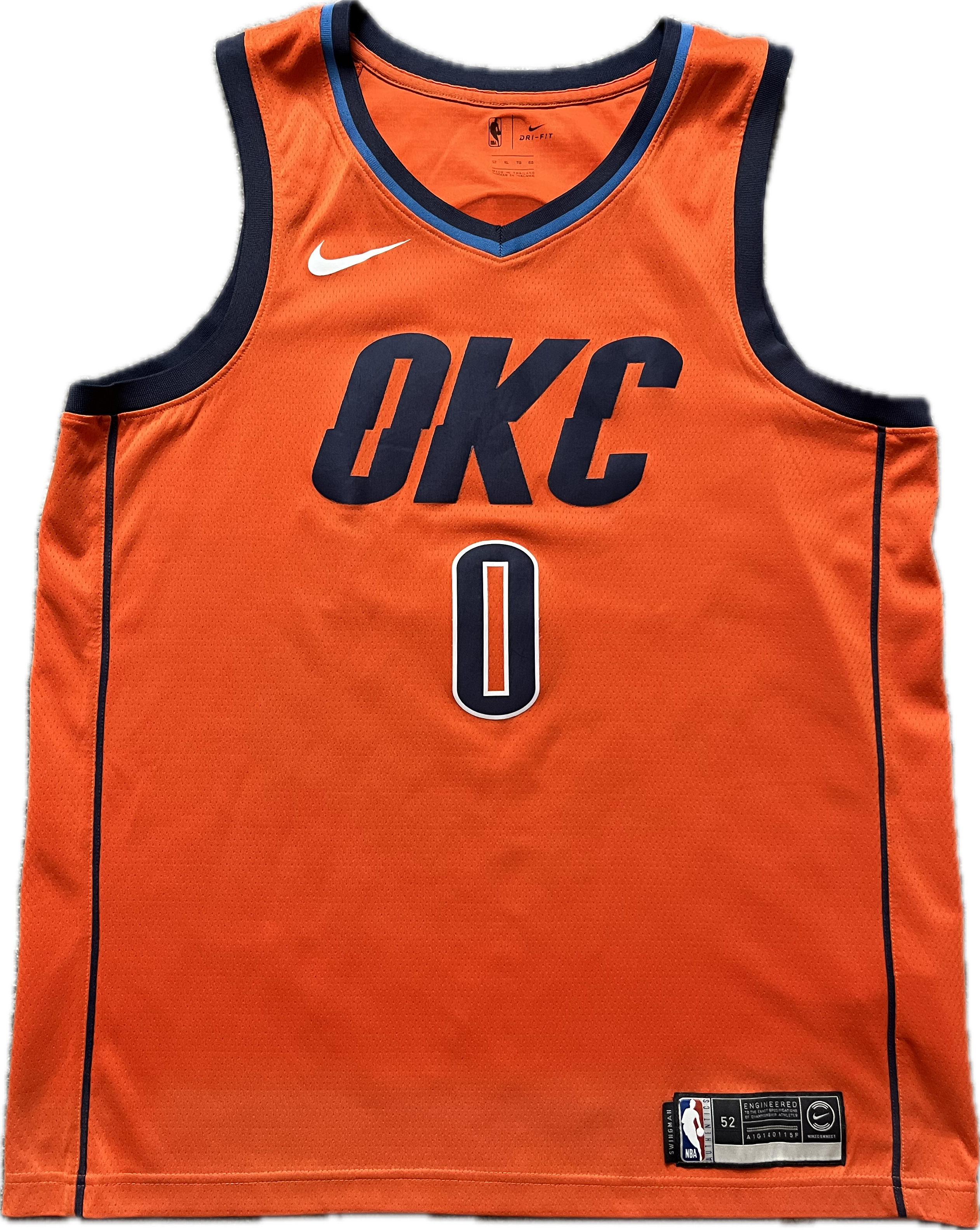 Oklahoma City Thunder 2019 Alternate Westbrook (XL)