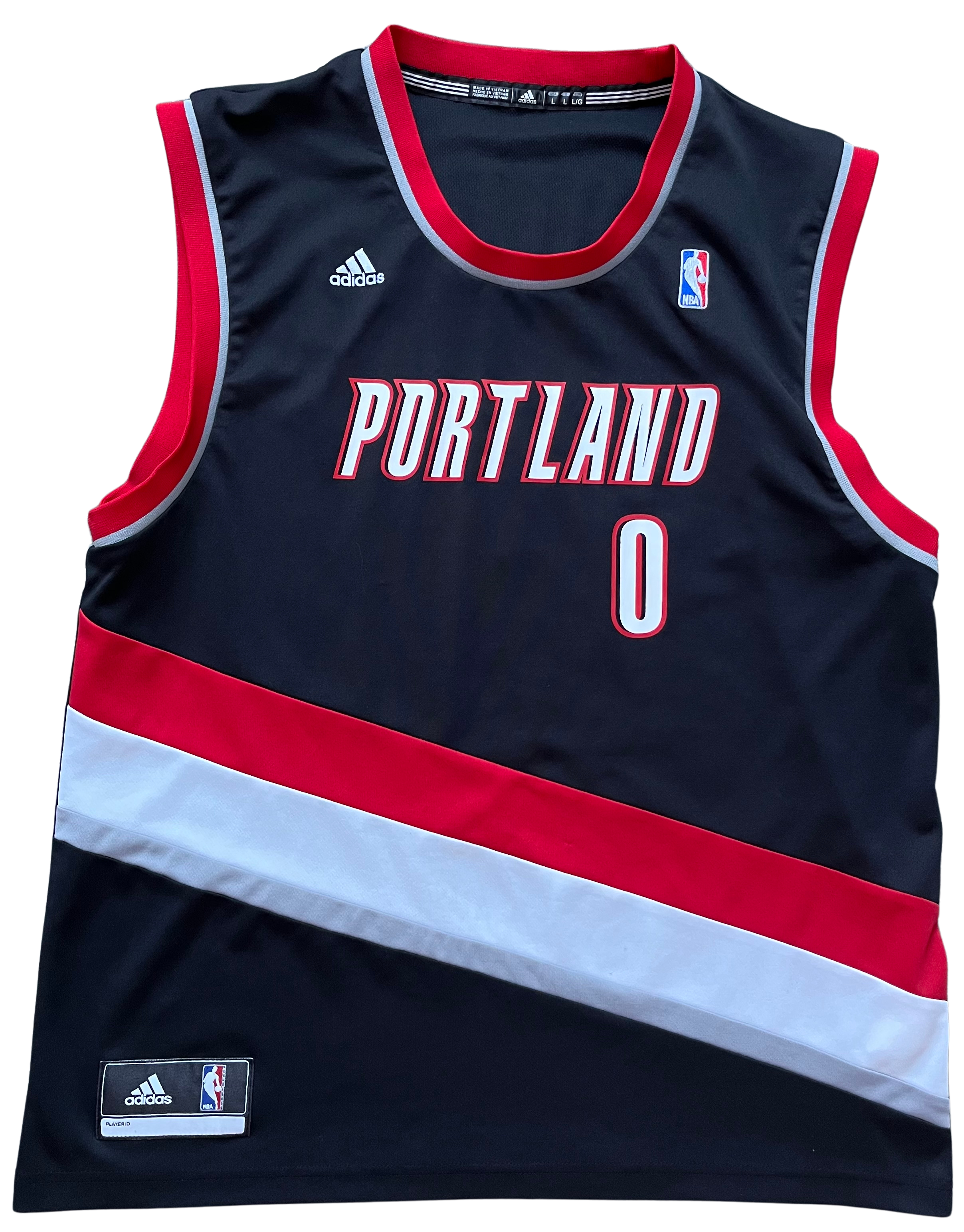Portland Trailblazers 2010/2014 Away Lillard (L)