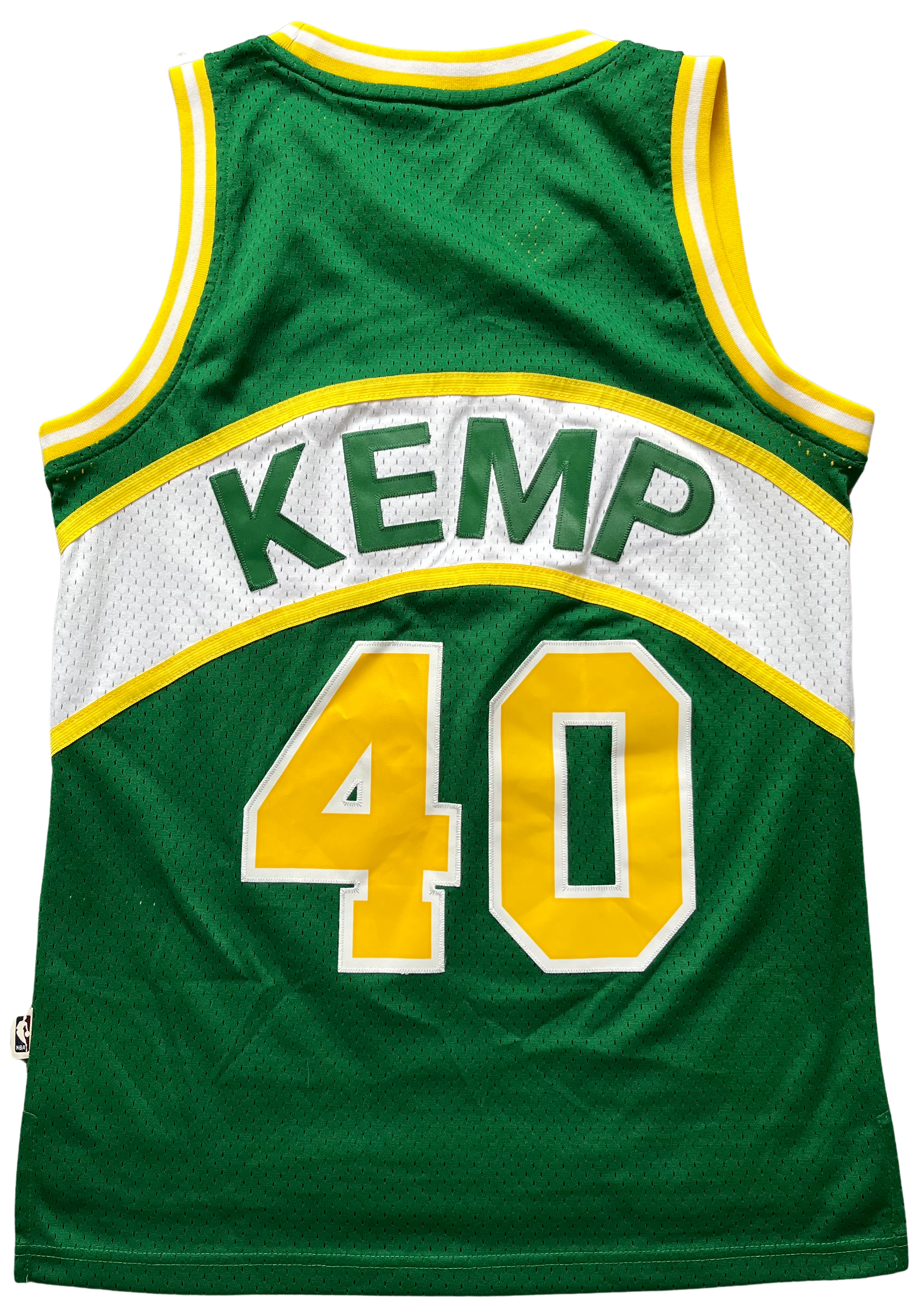 Seattle Supersonics 1989/1990 Away Kemp (S) HWC
