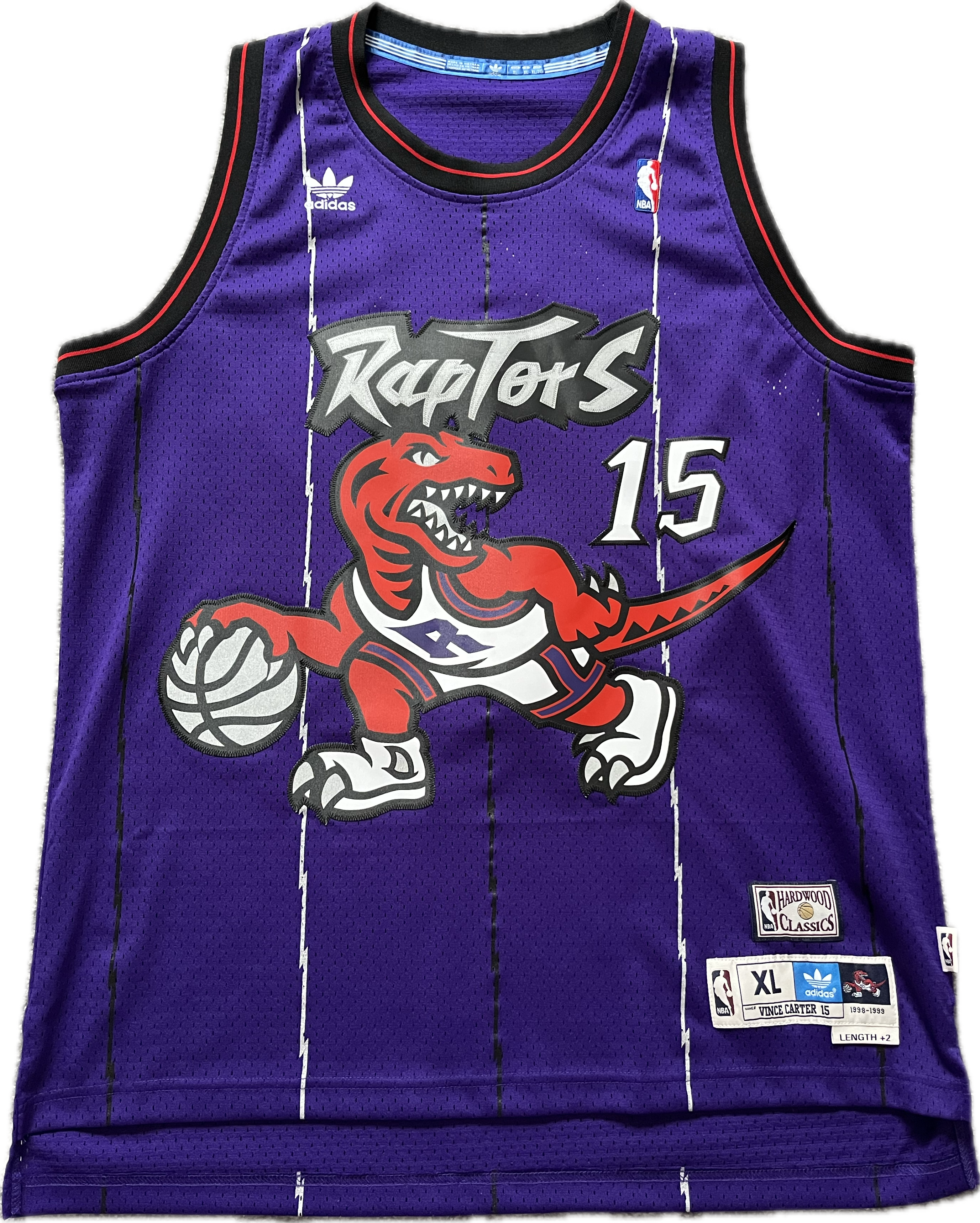 Toronto Raptors 1998/1999 Away Carter (XL)
