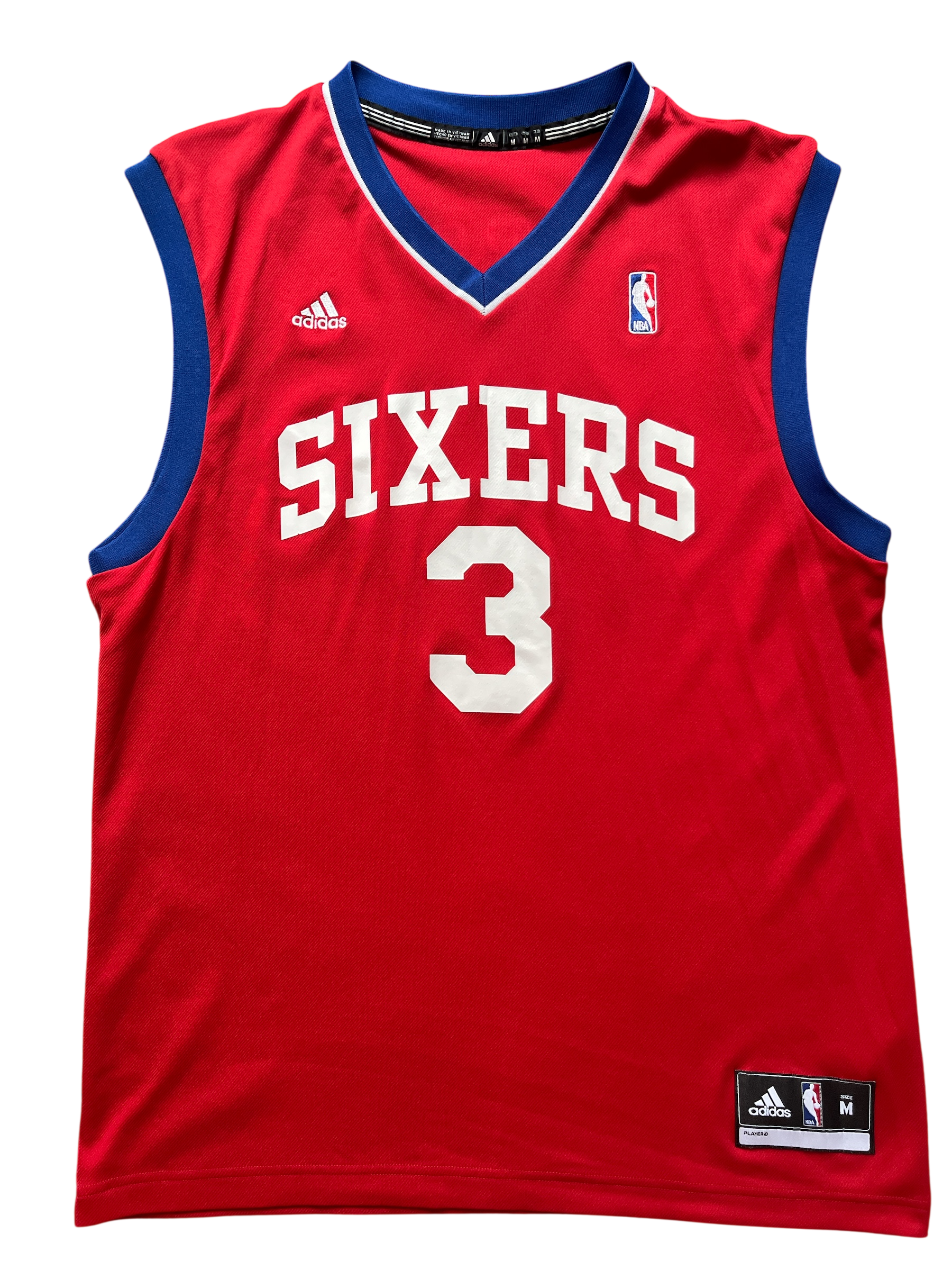 Philadelphia Sixers 2009/2010 Away Iverson (M)