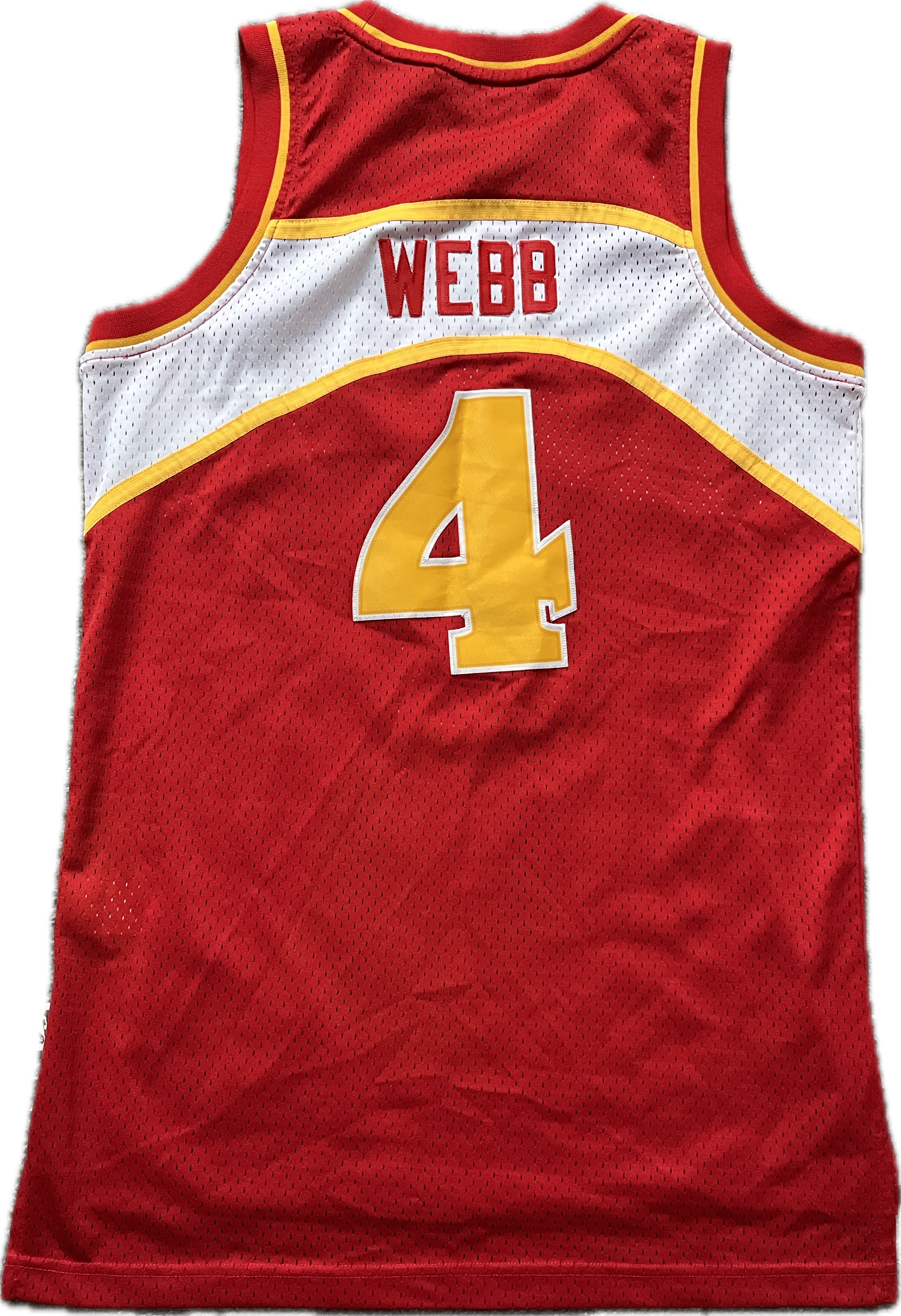 Atlanta Hawks 1986/1987 Away Webb (S) HWC