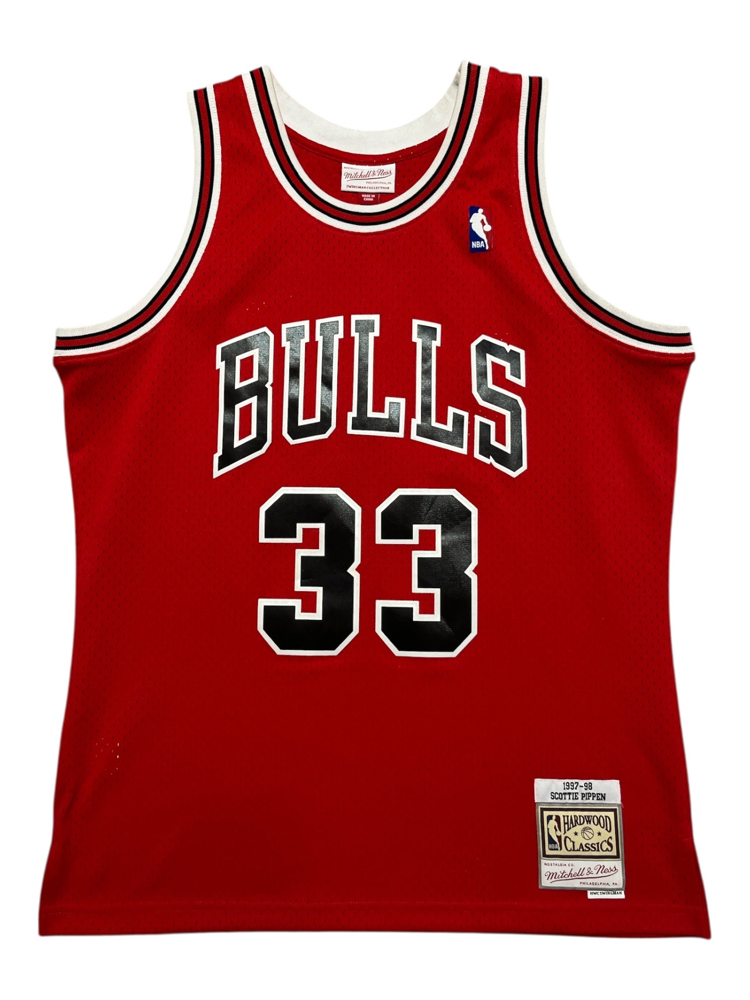 Chicago Bulls 1997/1998 Away Pippen (L) HWC