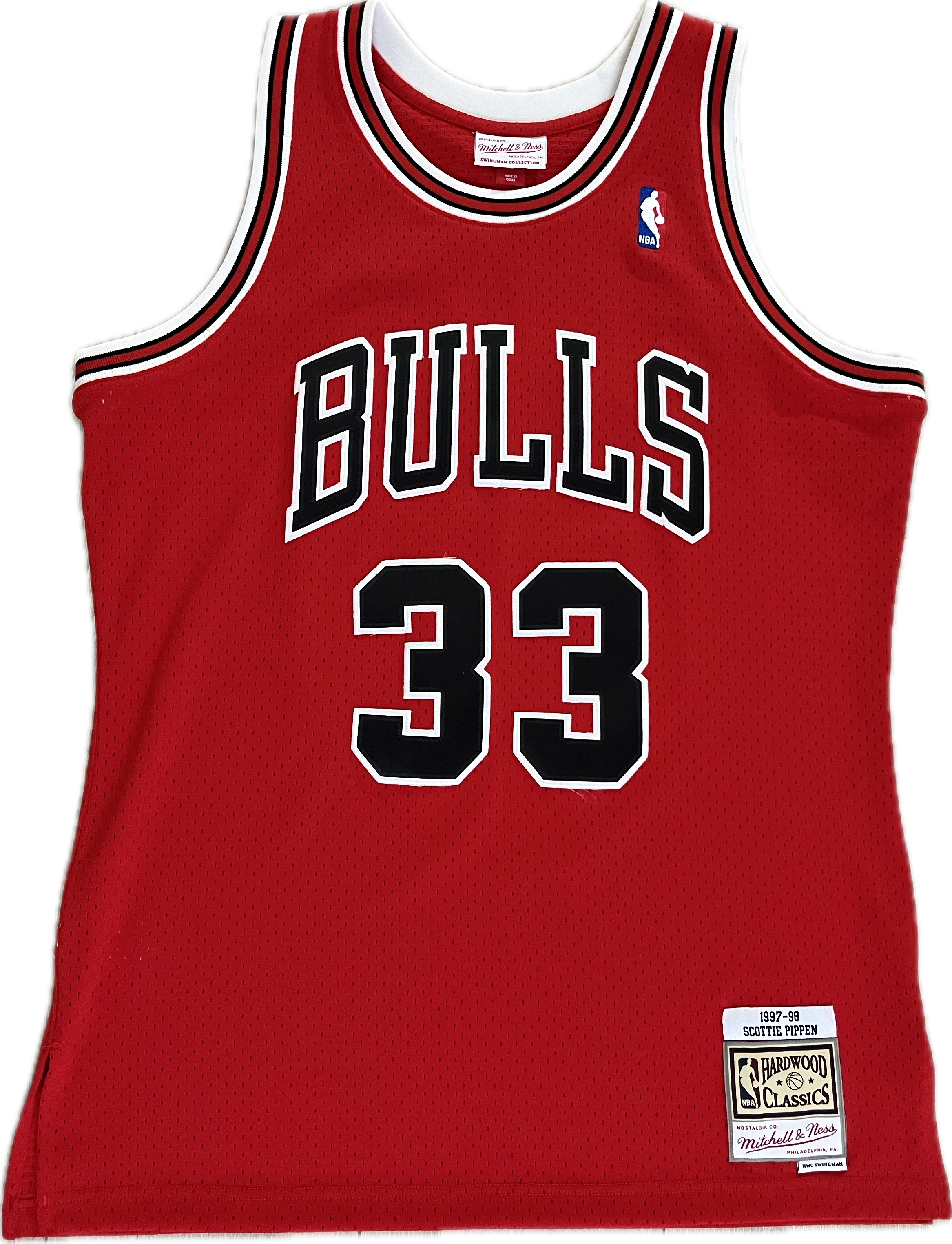 Chicago Bulls 1997/1998 Away Pippen (L) HWC