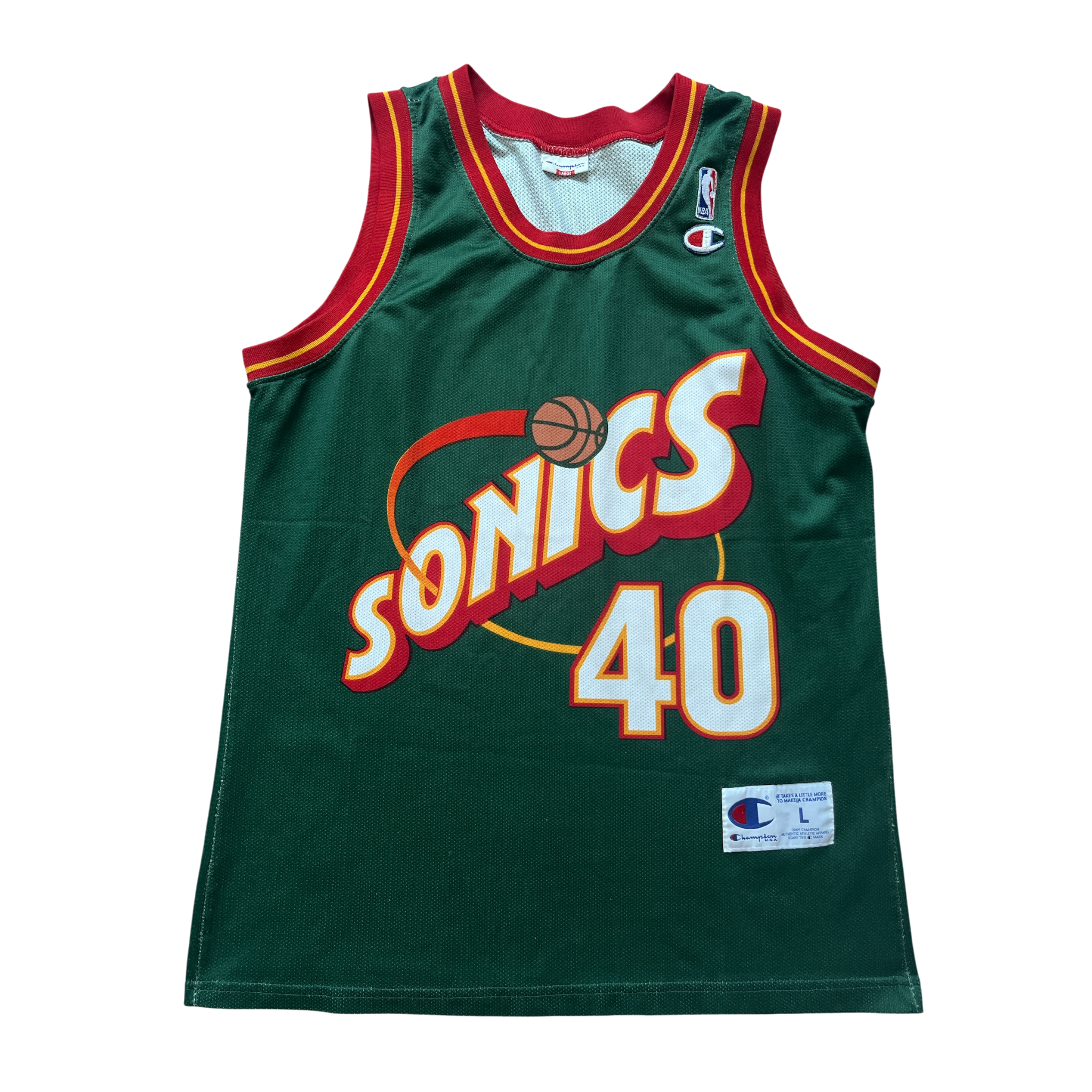 Seattle Supersonics 1991/1995 Away Kemp (L)