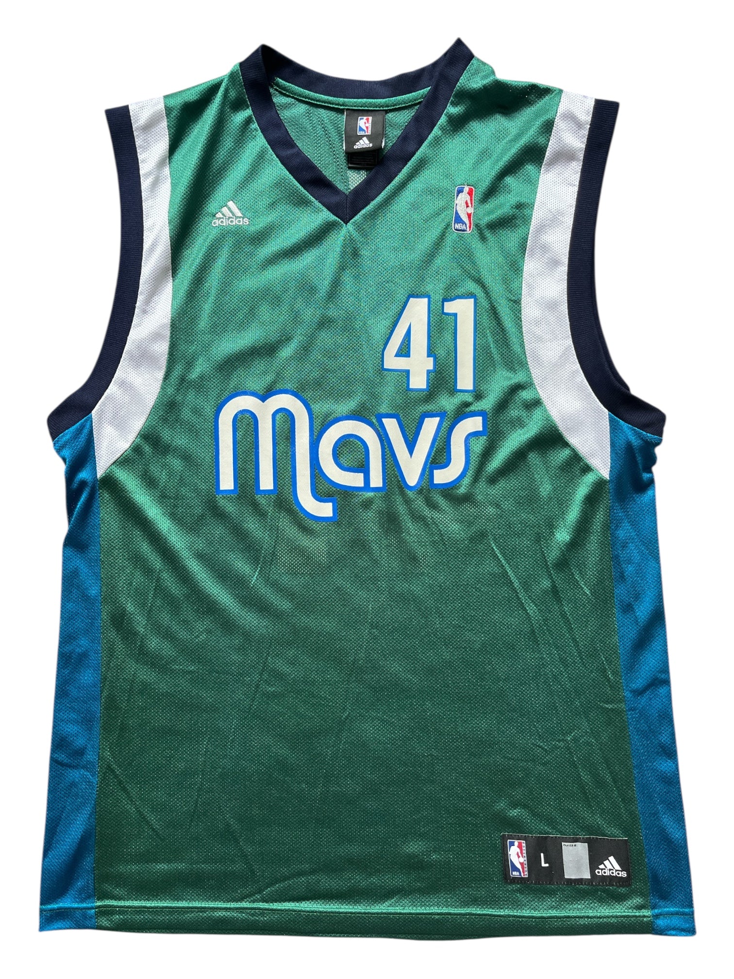 Dallas Mavericks 2008/2010 Alternate Nowitzki (L)