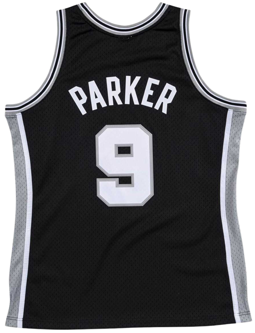 San Antonio Spurs 2001/2002 Away Parker (L) HWC