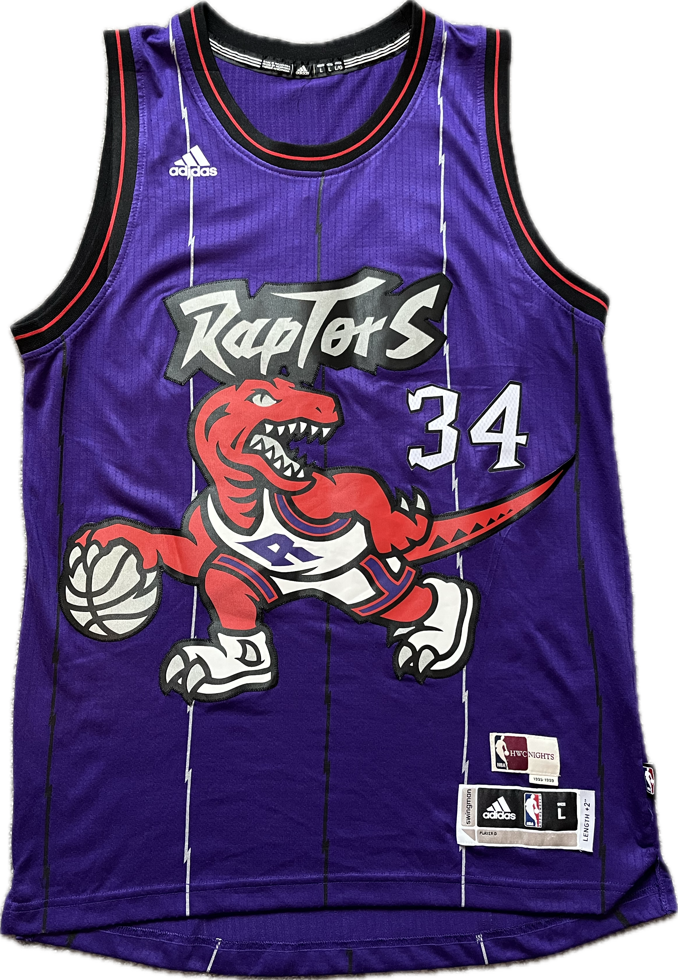 Toronto Raptors 1998/1999 Away Oakley (L)