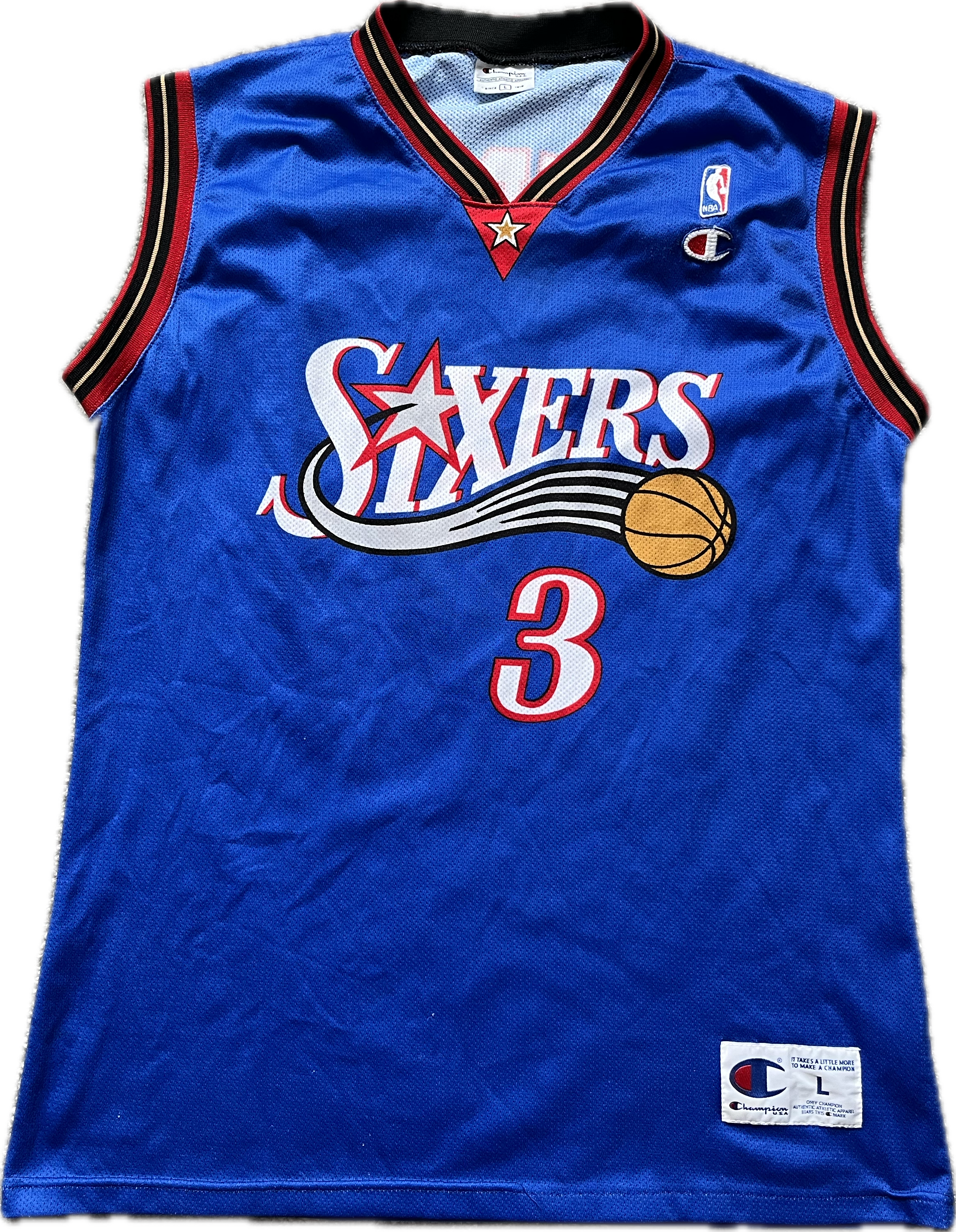 Philadelphia Sixers 2000/2006 Alternate Iverson (L)
