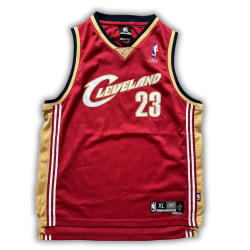 Cleveland Cavaliers 2003/2006 Away James (Enfant XL)