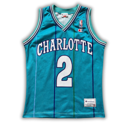 Charlotte Hornets 1991/1996 Away Johnson (XS)