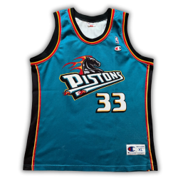 Detroit Pistons 1996/2000 Away Hill (XL)