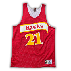 Atlanta Hawks 1982/1983 Away Wilkins (S) HWC