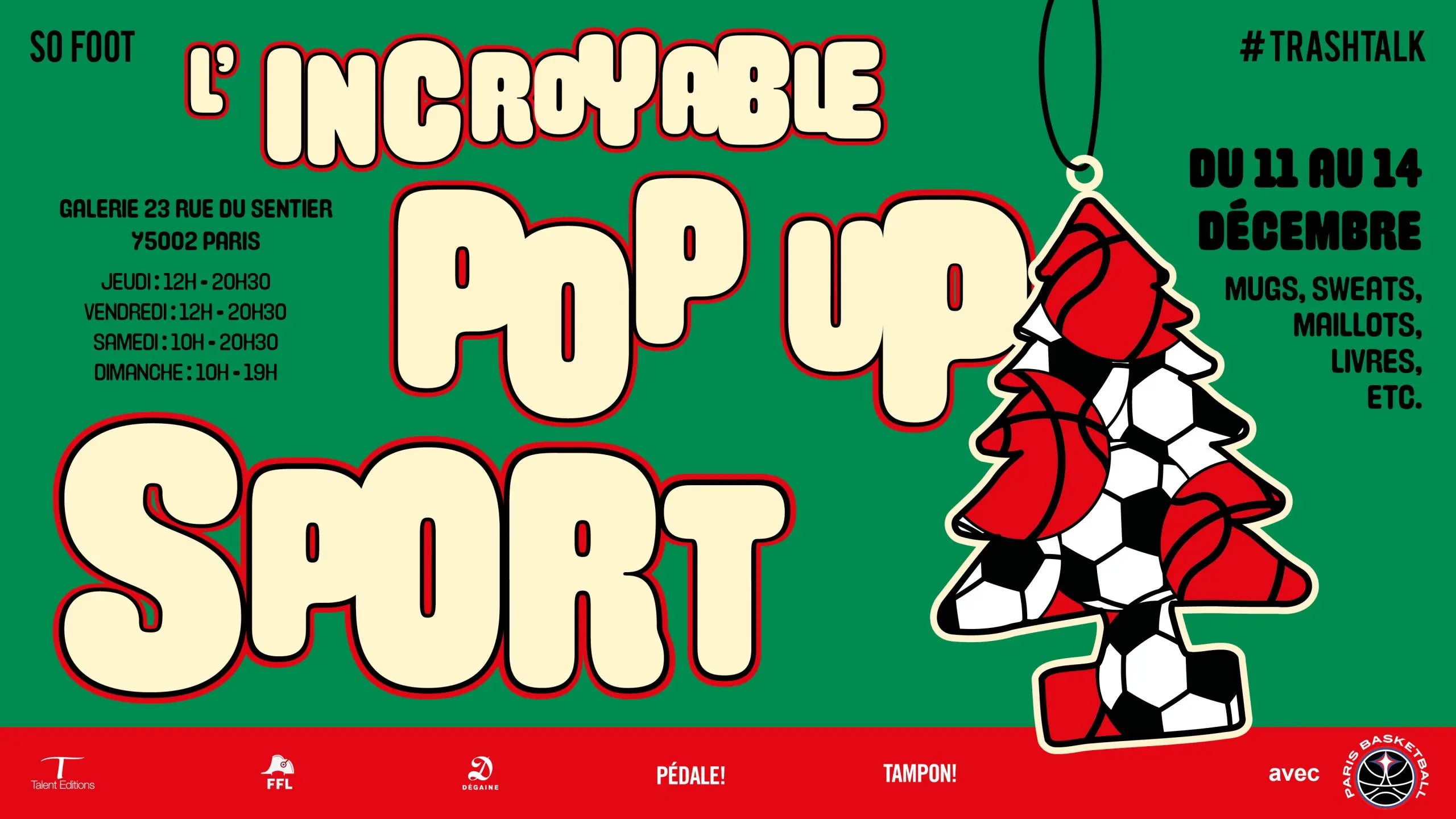 🎄 Retrouvez AllStarVintageShop : les meilleurs bons plans à l’Incroyable Pop-up Sport 2025