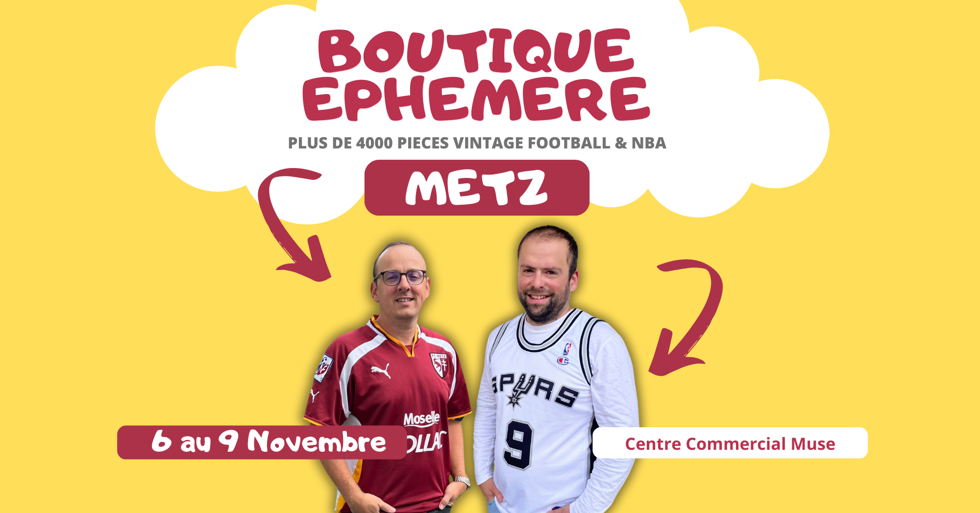 Nouvelle boutique éphémère à Metz début novembre !