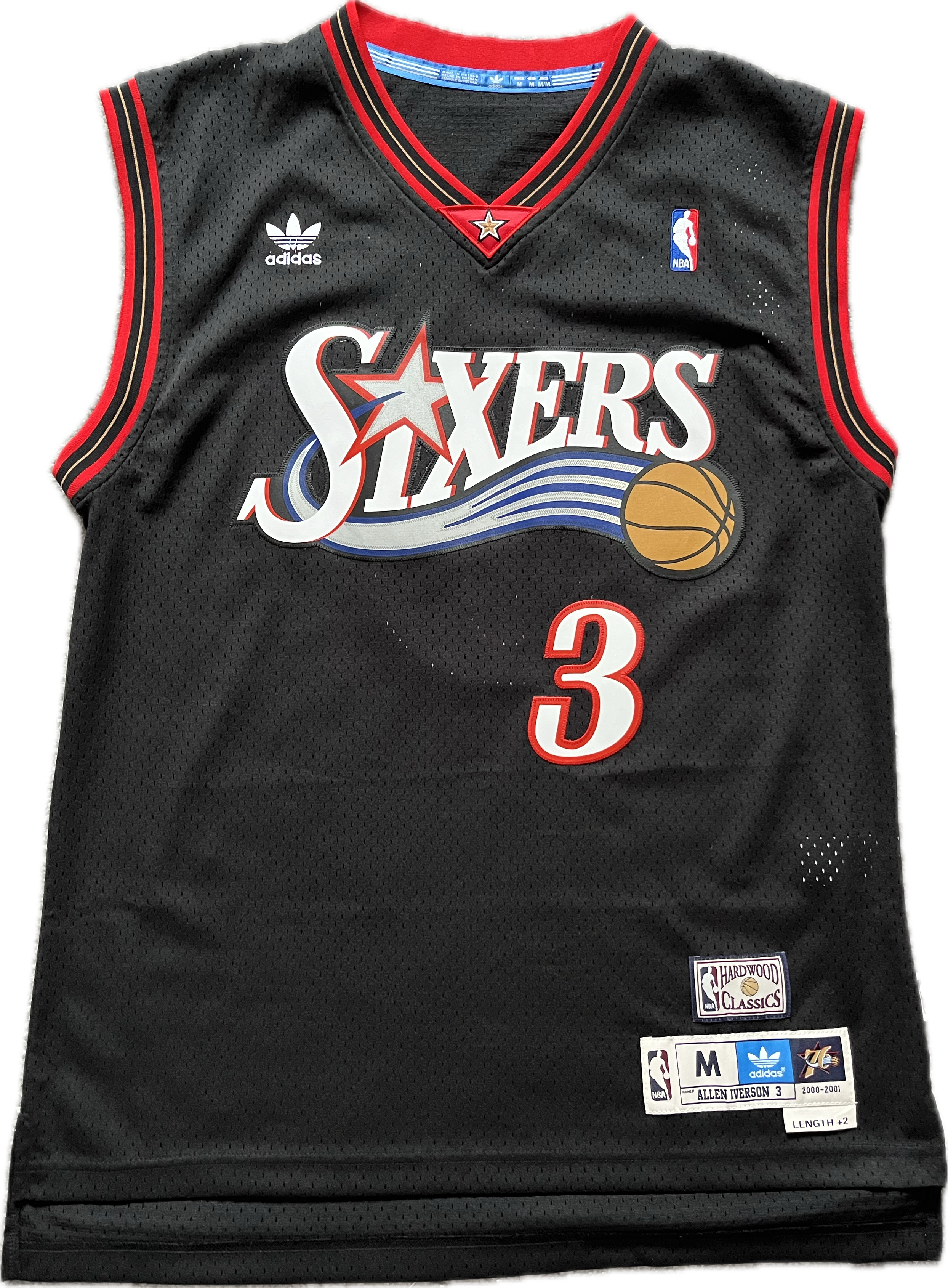 Philadelphia Sixers 2000/2001 Alternate Iverson (M) HWC