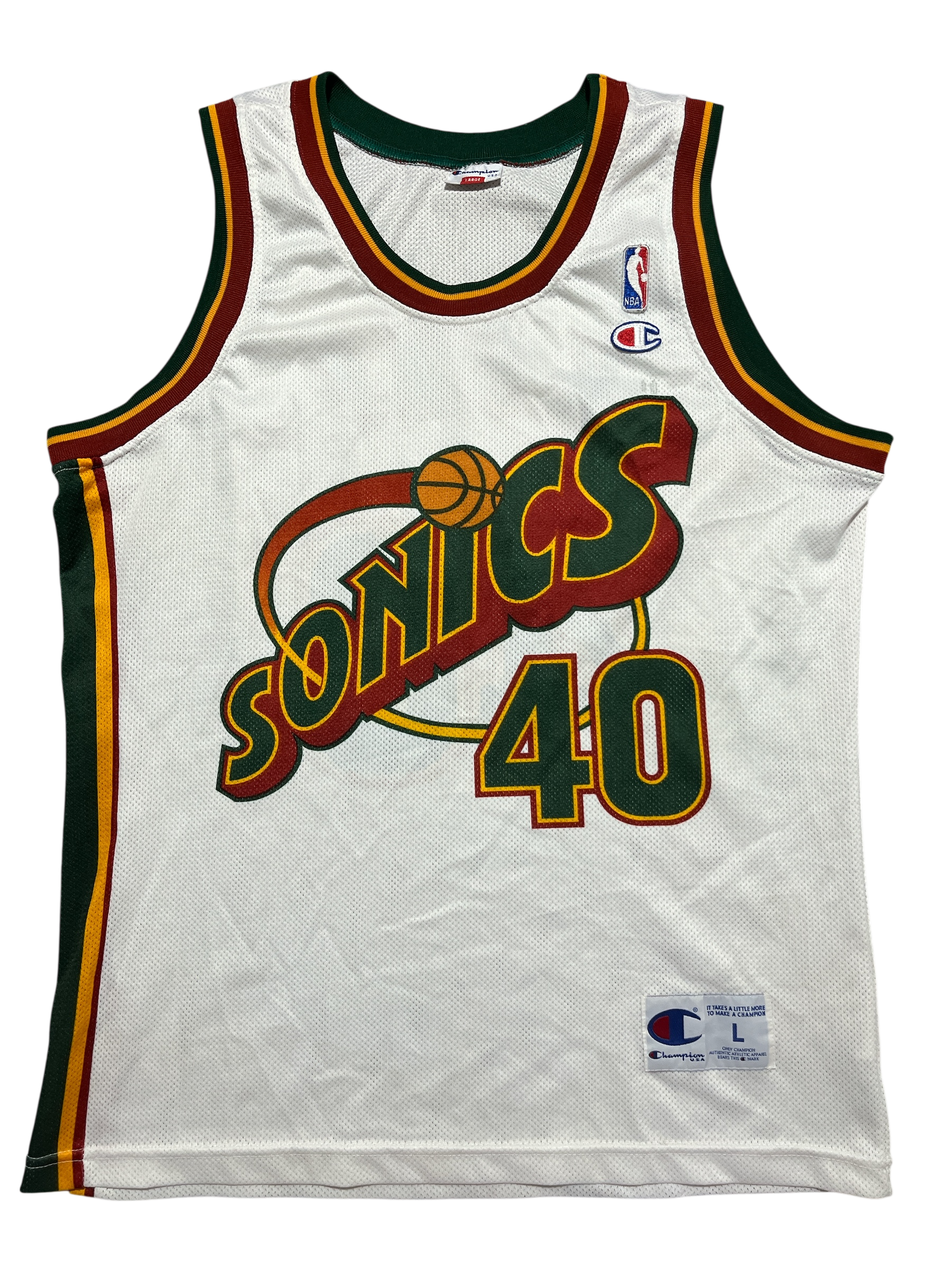 Seattle Supersonics 1995/1997 Home Kemp (L)