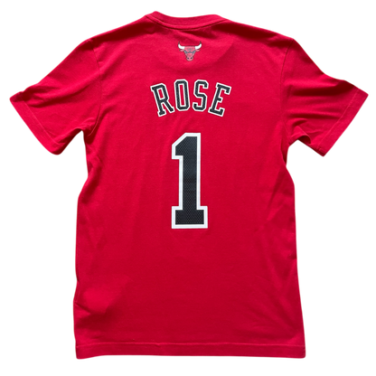 Chicago Bulls 2010/2014 Tee Shirt Rose (XS)