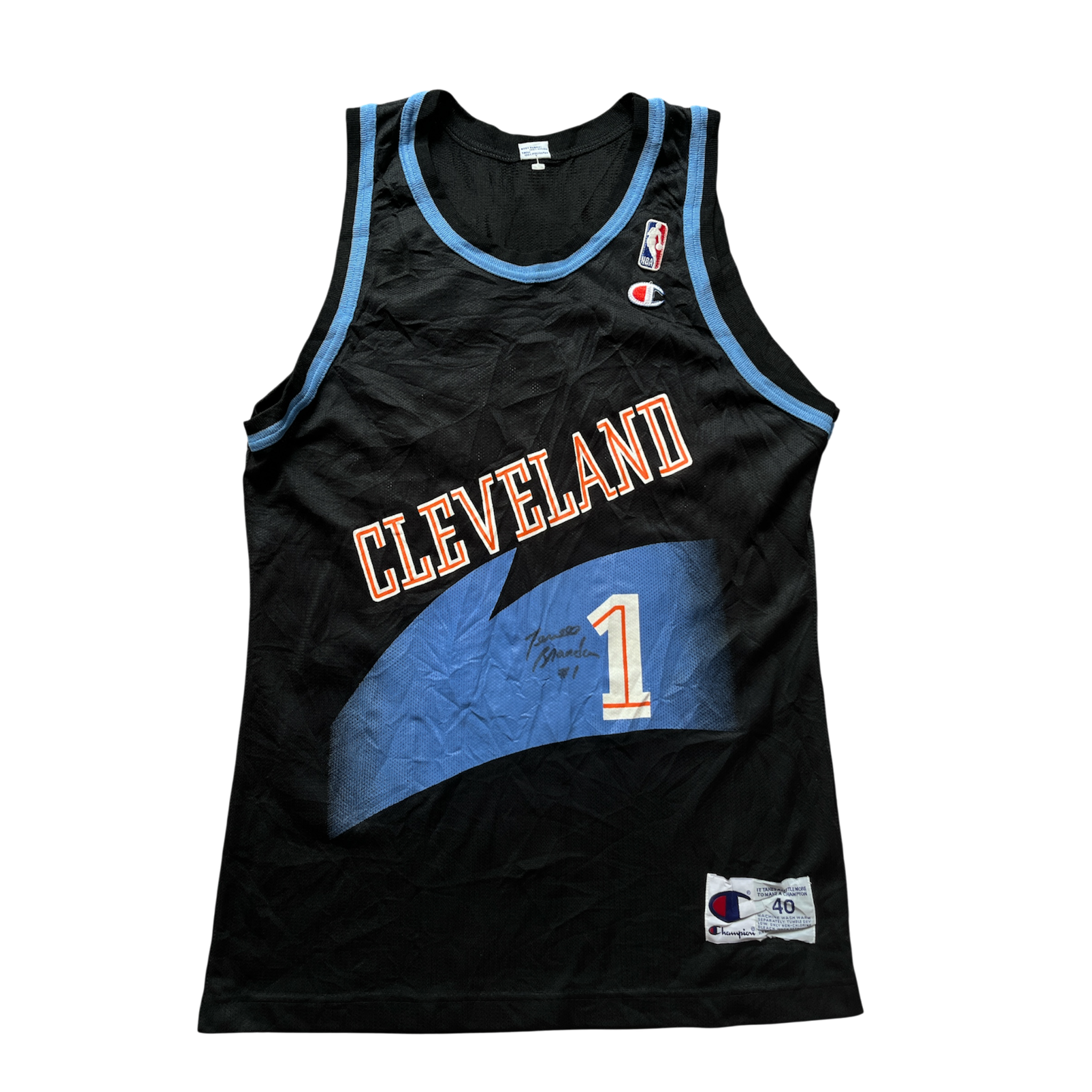 Cleveland Cavaliers 1996/1997 Away Brandon (S) Signé par le joueur