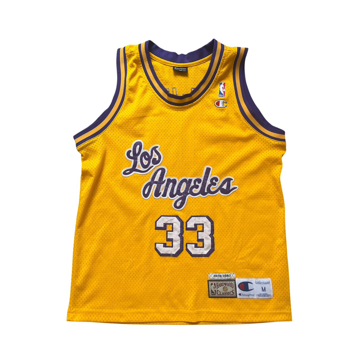 Los Angeles Lakers 1979/1980 Home Abdul Jabbar (M) HWC