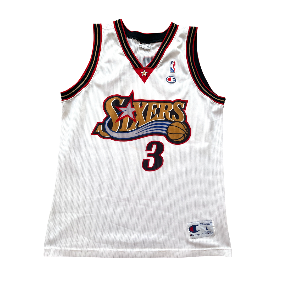 Philadelphia Sixers 2000/2006 Home Iverson (L)