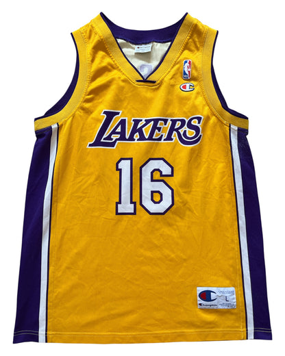 Los Angeles Lakers 2007/2010 Home Gasol (L)