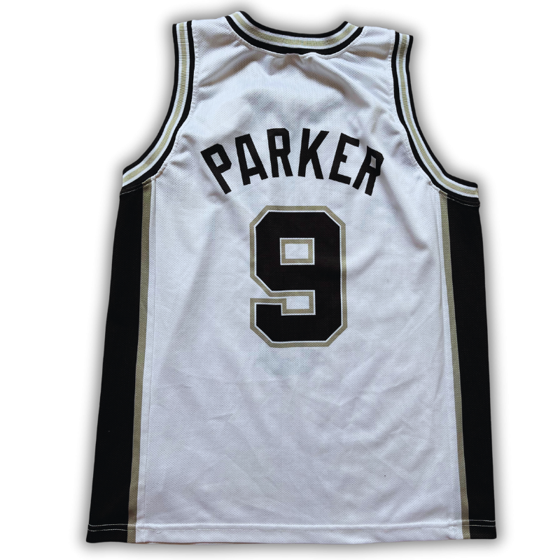 San Antonio Spurs 2002/2010 Home Parker (L)