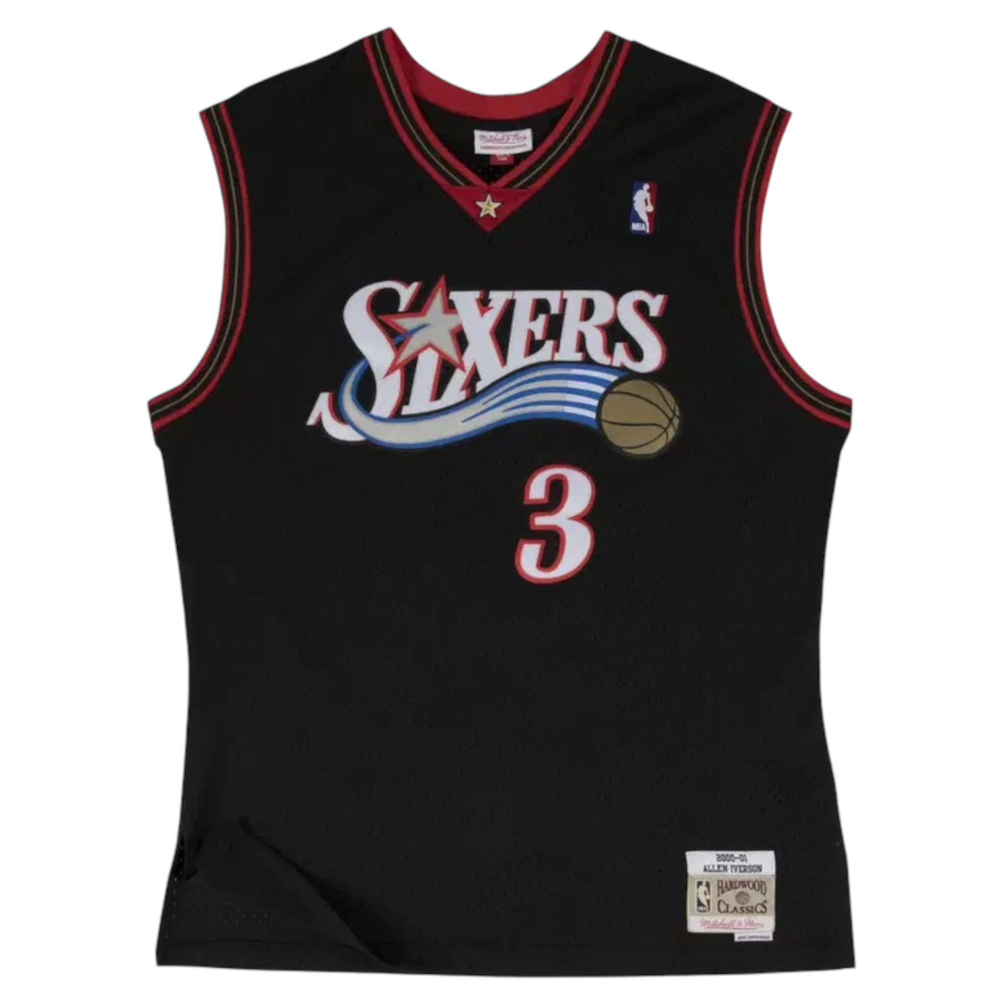 Philadelphia Sixers 2000/2001 Alternate Iverson (S) HWC