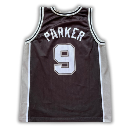 San Antonio Spurs 2002/2010 Away Parker (L)