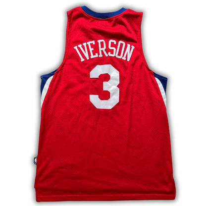 Philadelphia Sixers 2009/2010 Away Iverson (M)