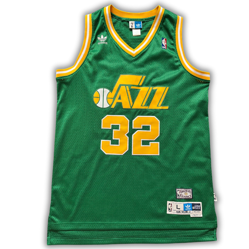 Utah Jazz 1985/1986 Alternate Malone (L) HWC