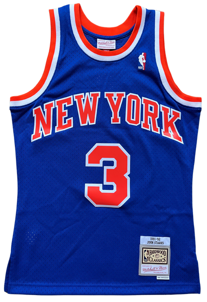 New York Knicks 1991/1992 Away Starks (S) HWC