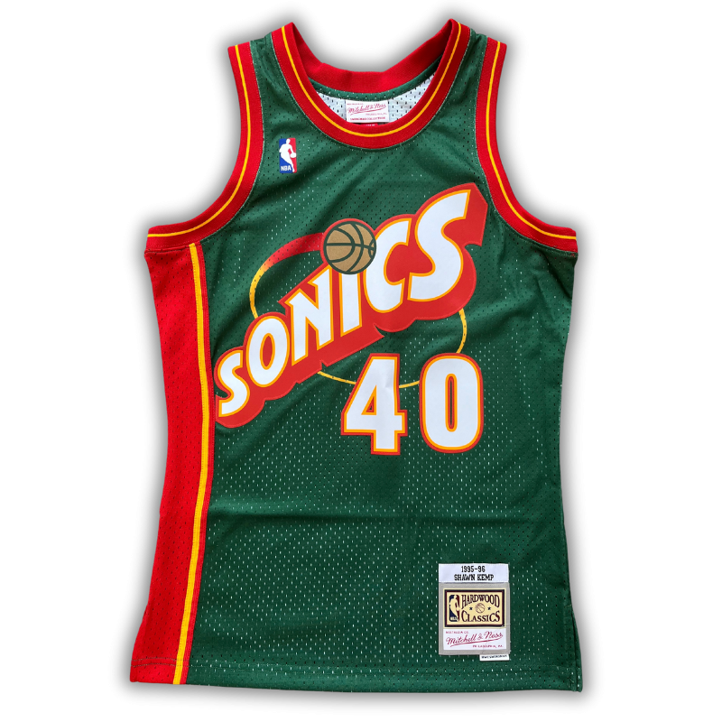 Seattle Supersonics 1995/1996 Away Kemp (S) HWC