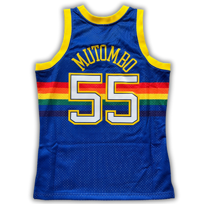 Denver Nuggets 1991/1992 Away Mutombo (M)