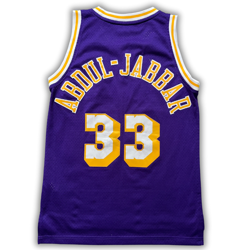 Los Angeles Lakers 1975/1989 Alternate Abdul Jabbar (L) HWC