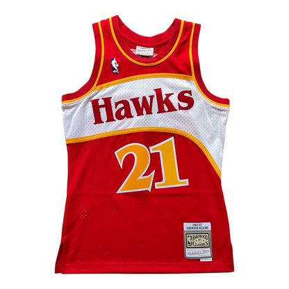 Atlanta Hawks 1986/1987 Away Wilkins (S) HWC