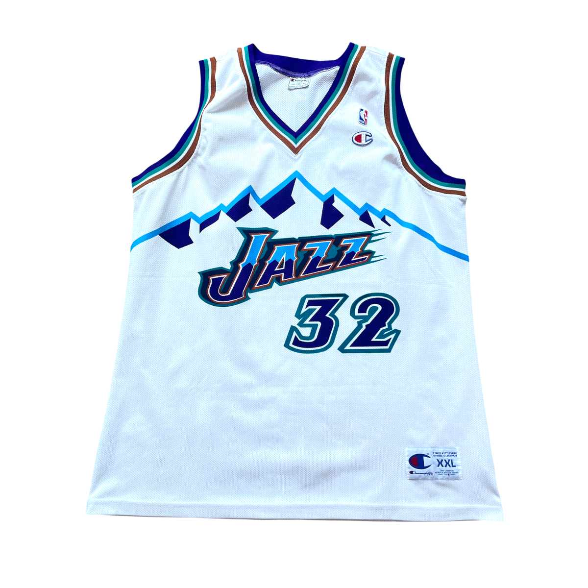Utah Jazz 1996/2002 Home Malone (2XL)