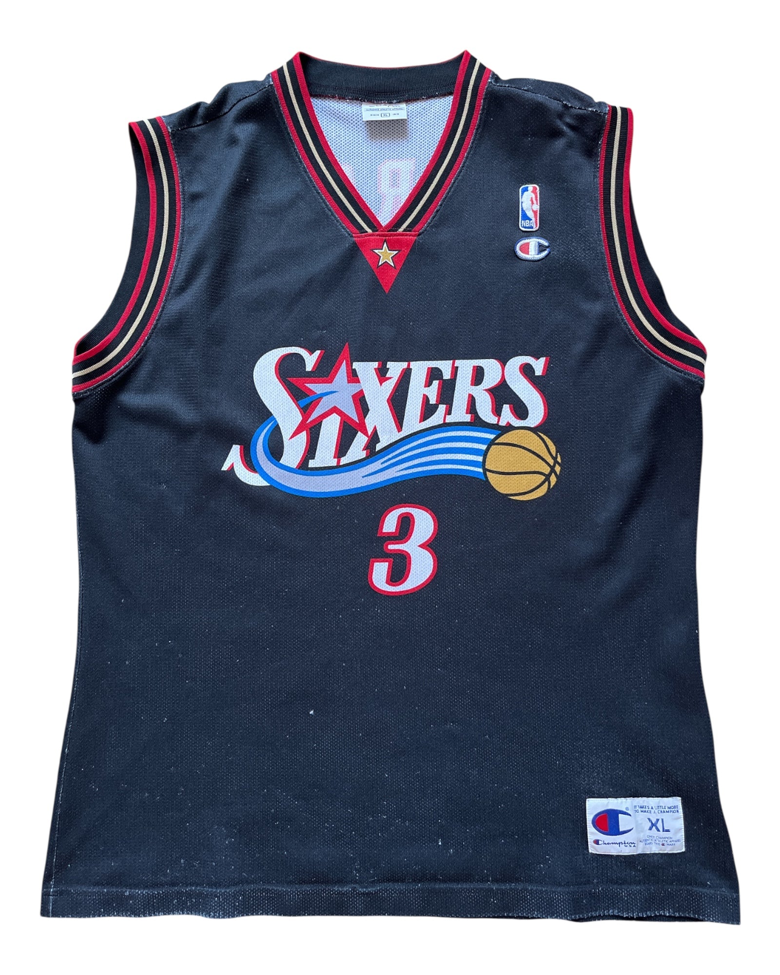 Philadelphia Sixers 2000/2006 Away Iverson (XL)
