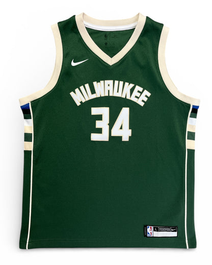 Milwaukee Bucks 2017/2024 Away Giannis (Enfant L)