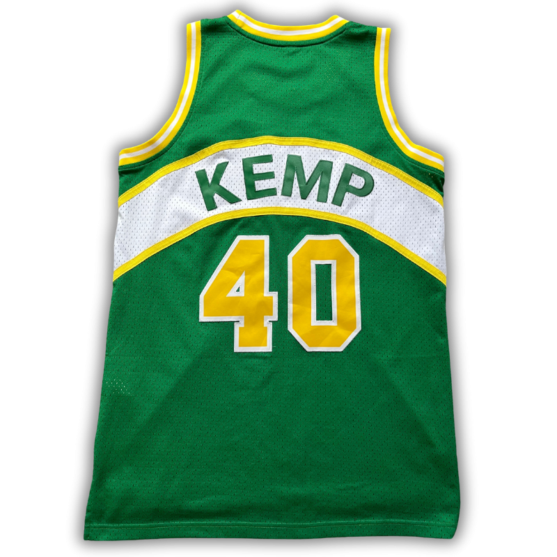 Seattle Supersonics 1989/1990 Away Kemp (L) HWC