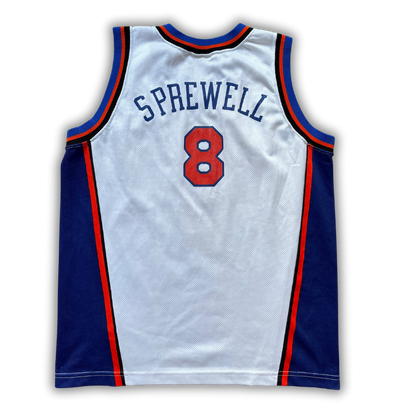 New York Knicks 1998/2001 Home Sprewell (Enfant XL)