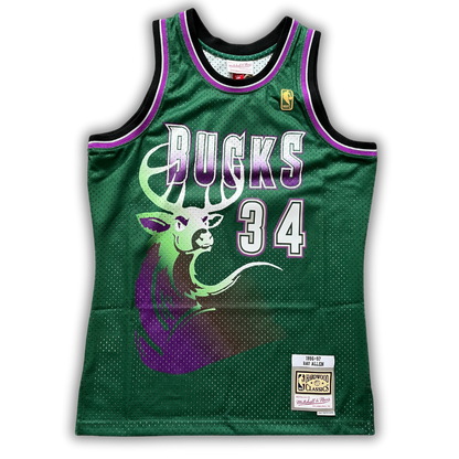 Milwaukee Bucks 1996/1997 Alternate Allen (M)